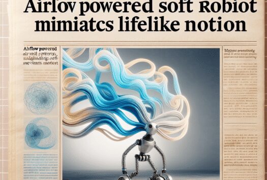 Airflow-Powered Soft Robot Mimics Lifelike Motion image