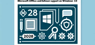 Microsoft Extends Office and Defender Support on Windows 10 to 2028 image