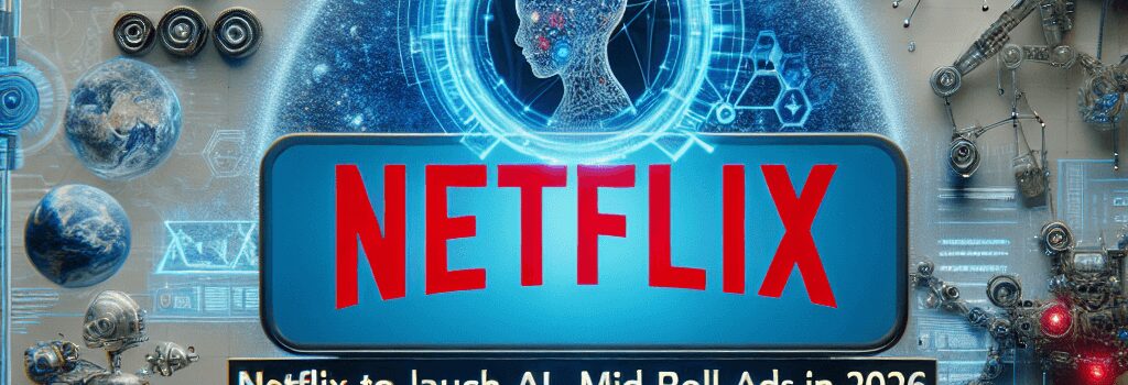 Netflix to Launch AI Mid-Roll Ads in 2026 image