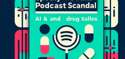 Spotify’s Fake Podcast Scandal: AI and Drug Sales image