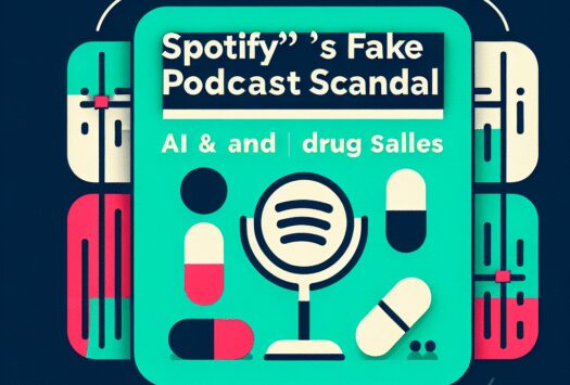 Spotify’s Fake Podcast Scandal: AI and Drug Sales image