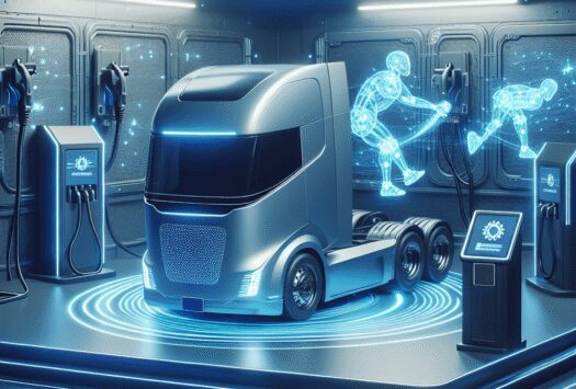 Hands-Free EV Charging for Autonomous Freight image