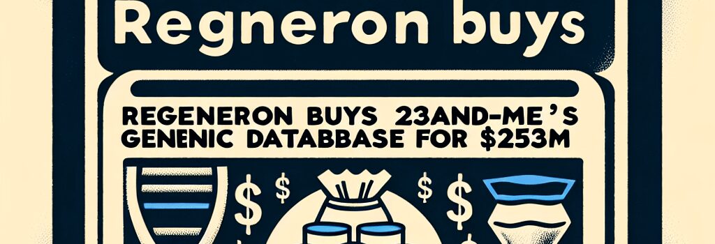 Regeneron Buys 23andMe’s Genetic Database for $256M image