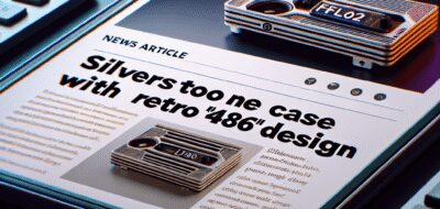 SilverStone FLP02: Modern Case with Retro ‘486’ Design image