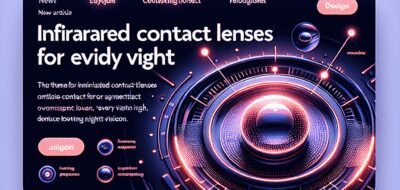 Infrared Contact Lenses for Everyday Night Vision image