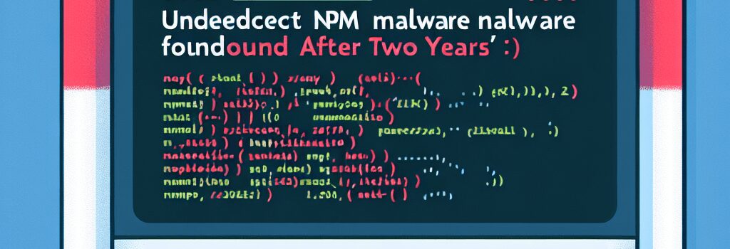 Undetected NPM Malware Found After Two Years image
