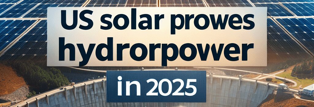 Сонячна енергія в США обійшла гідроелектрику у 2025 році image