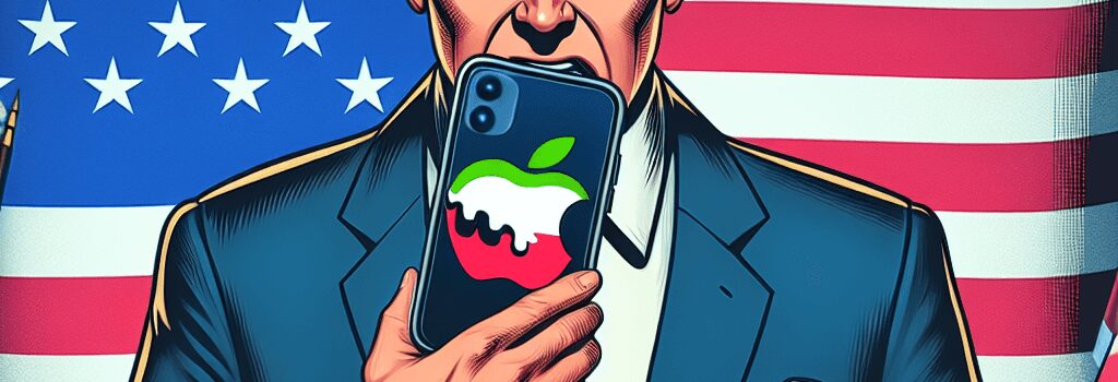 Трамп погрожує Apple митом 25% на iPhone image