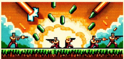 Desktop Survivors 98: Retro Windows Bullet Heaven image