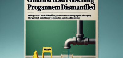 CDC Childhood Lead Poisoning Prevention Program Dismantled image