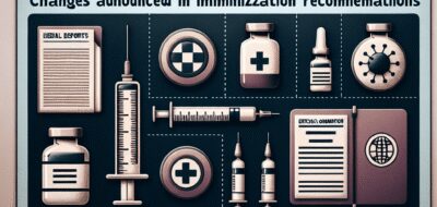 Changes Announced in Immunization Recommendations by Health Secretary image