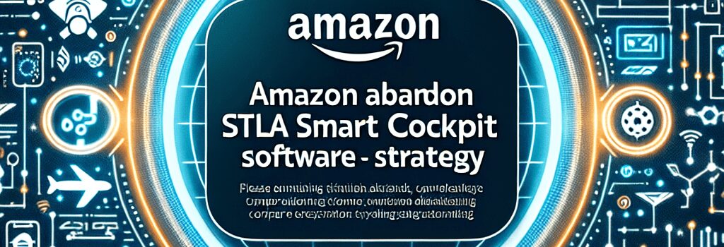 Amazon and Stellantis Abandon STLA SmartCockpit Software Strategy image