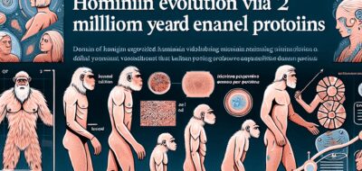 Hominin Evolution via 2-Million-Year-Old Enamel Proteins image