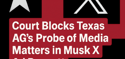 Court Blocks Texas AG’s Probe of Media Matters in Musk X Ad Boycott image