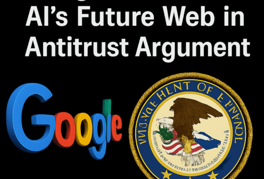 Google vs. DOJ: AI’s Future Web in Antitrust Argument image