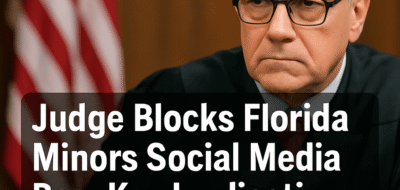 Judge Blocks Florida Minors Social Media Ban: Key Implications image
