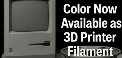 Macintosh ‘Platinum’ Color Now Available as 3D-Printer Filament image