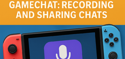 Nintendo Switch 2 GameChat: Recording and Sharing Chats image