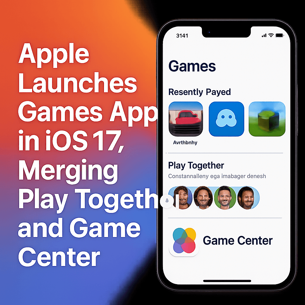 Apple Launches Games App in iOS 17, Merging Play Together and Game ...