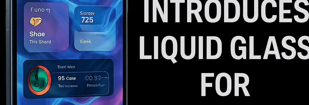 iOS 26 Introduces Liquid Glass for Personalized UX image