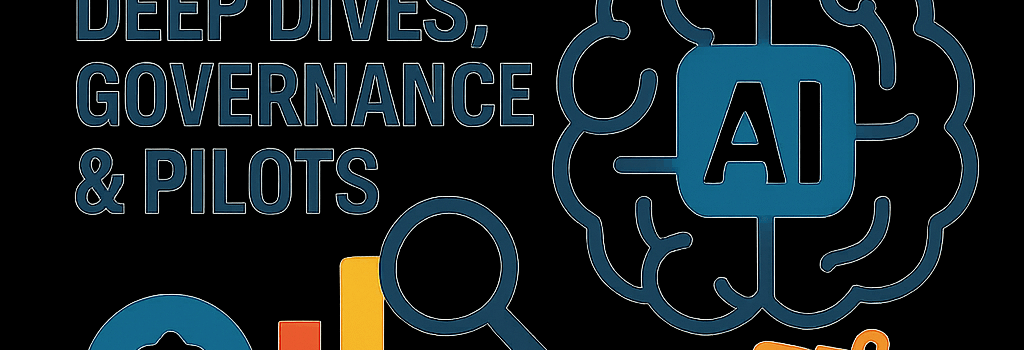 Wise AI Projects: Deep Dives, Governance & Pilots image