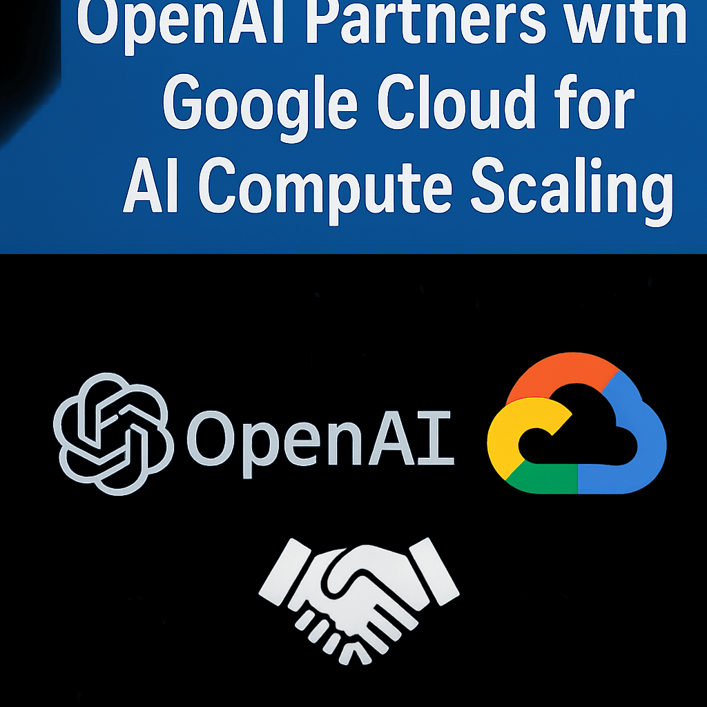 OpenAI Partners with Google Cloud for AI Compute Scaling - Web crafting ...