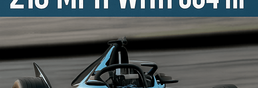 Formula E Gen4: AWD EVs Reach 210 mph with 804 hp image