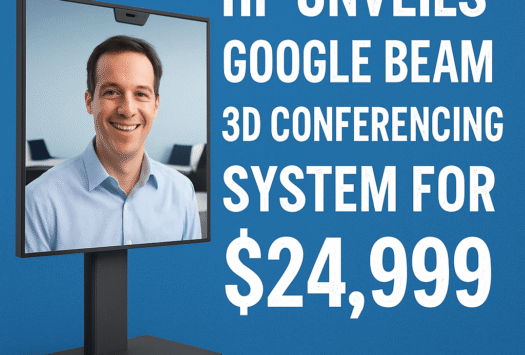 HP Unveils Google Beam 3D Conferencing System for $24,999 image