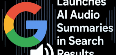 Google Launches AI Audio Summaries in Search Results image