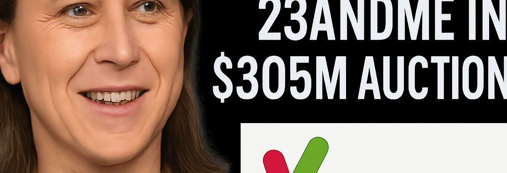 Anne Wojcicki Reacquires 23andMe in $305M Auction image