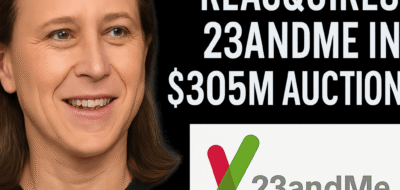 Anne Wojcicki Reacquires 23andMe in $305M Auction image