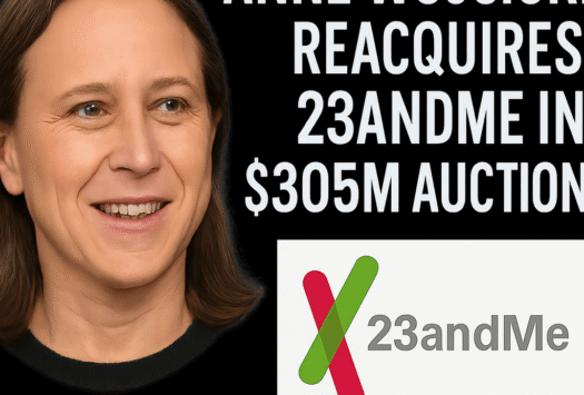 Anne Wojcicki Reacquires 23andMe in $305M Auction image