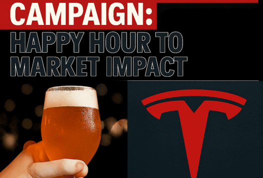 Tesla Takedown Campaign: Happy Hour to Market Impact image