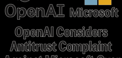 OpenAI Considers Antitrust Complaint Against Microsoft Over Cloud Issues image