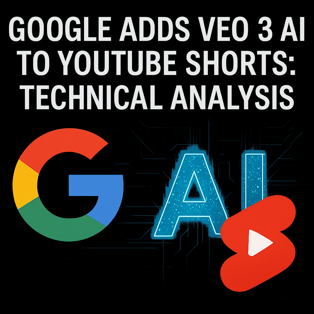 Google Adds Veo 3 AI to YouTube Shorts: Technical Analysis - Web ...