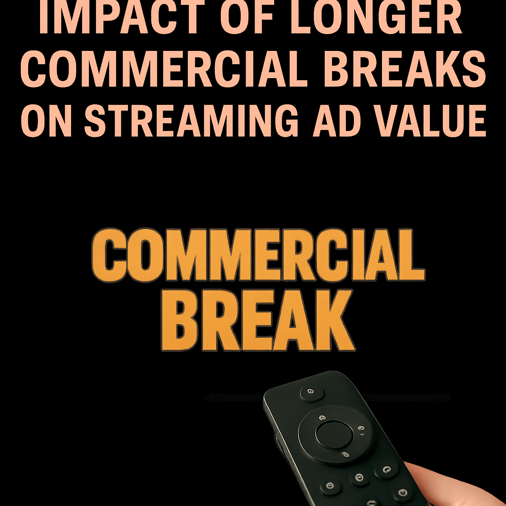 Impact of Longer Commercial Breaks on Streaming Ad Value Web crafting