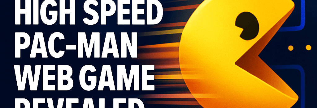 YouTube’s High-Speed Pac-Man Web Game Revealed image