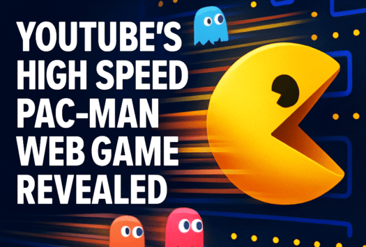 YouTube’s High-Speed Pac-Man Web Game Revealed image