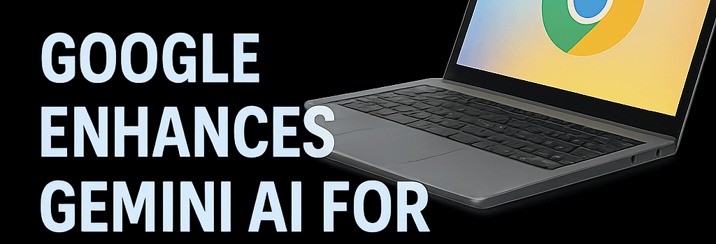 Google Enhances Gemini AI for Chromebooks with On-Device Features image