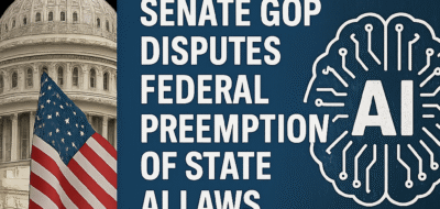 Senate GOP Disputes Federal Preemption of State AI Laws image