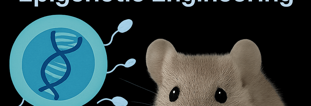 Viable Mice Created from Two Sperm Genomes via Epigenetic Engineering image