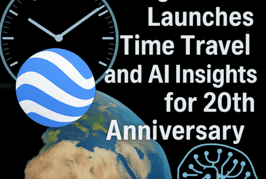 Google Earth Launches Time Travel and AI Insights for 20th Anniversary image