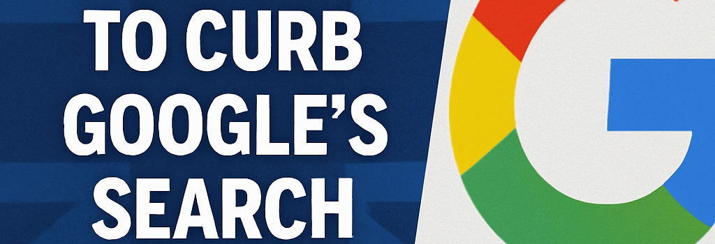 UK Plans New Rules to Curb Google’s Search Power image