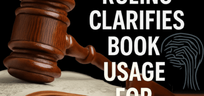Fair Use Ruling Clarifies Book Usage for AI Training image