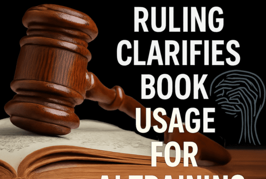 Fair Use Ruling Clarifies Book Usage for AI Training image