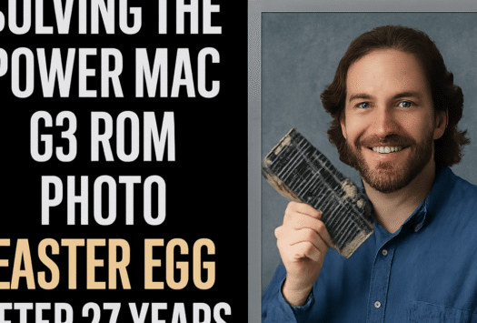 Solving the Power Mac G3 ROM Photo Easter Egg after 27 Years image