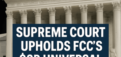 Supreme Court Upholds FCC’s $8B Universal Service Fund image