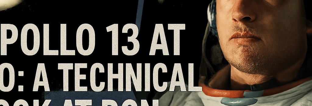 Apollo 13 at 30: A Technical Look at Ron Howard’s Film image