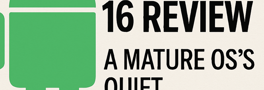 Android 16 Review: A Mature OS’s Quiet Evolution image
