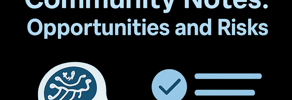 Rethinking AI-Generated Community Notes: Opportunities and Risks image
